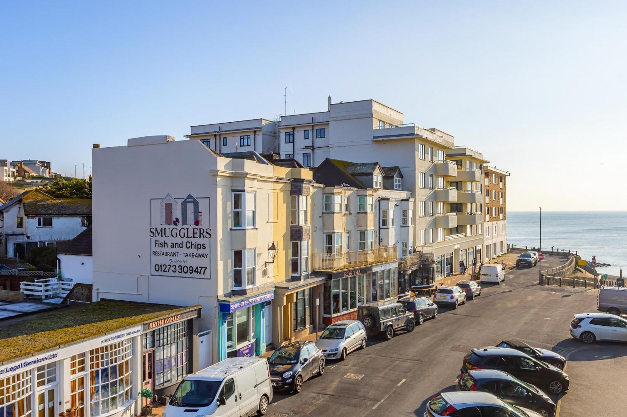 Ferienwohnung Smugglers Snug Hove Exterior foto